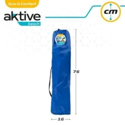 AKTIVE - Chaise Pliante Avec Poche Et Poignée De Transport -Camping Boutique aktive chaise pliante avec poche et poignee de transport 6