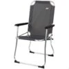 AKTIVE - Chaise Pliante Camping Fixe En Aluminium 54 X 57 X 91 Cm, Gris -Camping Boutique aktive chaise pliante camping fixe en aluminium 54 x 57 x 91 cm gris