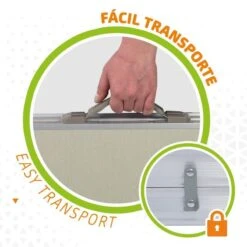 AKTIVE - Ensemble Table Et Chaise. Table Pliante Avec 4 Tabourets 135x86x67 Cm -Camping Boutique aktive ensemble table et chaise table pliante avec 4 tabourets 135x86x67 cm 4