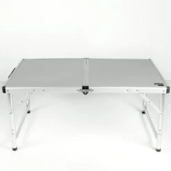 AKTIVE - Table De Camping Pliante, Réglable En 2 Hauteurs, 90x60x40/70 Cm, Gris -Camping Boutique aktive table de camping pliante reglable en 2 hauteurs 90x60x4070 cm gris 6