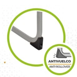 AKTIVE - Table Pliante En Aluminium Et Bois. Table De Camping 80x60x70 Cm -Camping Boutique aktive table pliante en aluminium et bois table de camping 80x60x70 cm 4