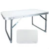 AKTIVE - Table Pliante . Table Basse Blanche En Aluminium - 40x60x40 Cm -Camping Boutique aktive table pliante table basse blanche en aluminium 40x60x40 cm