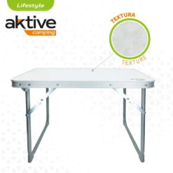 AKTIVE - Table Pliante . Table Basse Blanche En Aluminium - 40x60x40 Cm 9 AKTIVE - Table Pliante . Table Basse Blanche En Aluminium - 40x60x40 Cm -Camping Boutique aktive table pliante table basse blanche en aluminium 40x60x40 cm 2