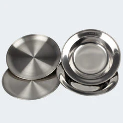 Assiette Camping Plate Et Creuse | Diamètre Env. 23 Cm | 2 Assiettes De Chaque -Camping Boutique assiette camping plate et creuse diametre env 23 cm 2 assiettes de chaque 2