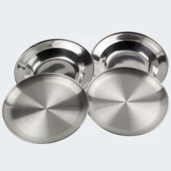 Assiette Camping Plate Et Creuse | Diamètre Env. 23 Cm | 2 Assiettes De Chaque -Camping Boutique assiette camping plate et creuse diametre env 23 cm 2 assiettes de chaque 3