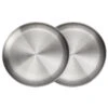 Assiette Plate De Camping | Diamètre Env. 23 Cm | Acier Inox | 2 Assiettes -Camping Boutique assiette plate de camping diametre env 23 cm acier inox 2 assiettes