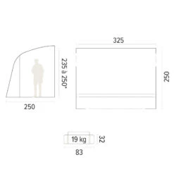Auvent De Caravane Gonflable LAGOON -Camping Boutique auvent de caravane gonflable lagoon 4