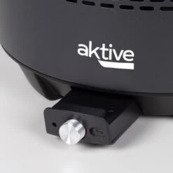 Barbecue Rond Noir Sans Fumée 2 En 1 Ø34 Cm Aktive -Camping Boutique barbecue rond noir sans fumee 2 en 1 o34 cm aktive 4