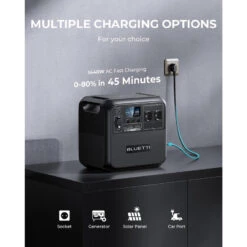 BLUETTI Générateur Électrique Portable AC180 1152Wh Batterie LiFePO4 Pour Voyage -Camping Boutique bluetti generateur electrique portable ac180 1152wh batterie lifepo4 pour voyage 3
