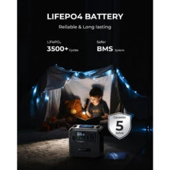 BLUETTI Générateur Électrique Portable AC180 1152Wh Batterie LiFePO4 Pour Voyage -Camping Boutique bluetti generateur electrique portable ac180 1152wh batterie lifepo4 pour voyage 6