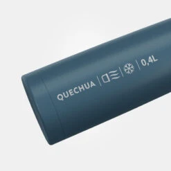 Quechua Bouteille Isotherme Inox 0,4L Avec Gobelet Pour La Randonnée - Bleu -Camping Boutique bouteille isotherme inox 04l avec gobelet pour la randonnee bleu 2