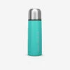 Quechua Bouteille Isotherme Inox 0,4L Avec Gobelet Pour La Randonnée - Turquoise -Camping Boutique bouteille isotherme inox 04l avec gobelet pour la randonnee turquoise