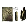 Bushmen Thermo Blanket - Bâche/Bivouac/Poncho/Sous-couverture - Olive -Camping Boutique bushmen thermo blanket bachebivouacponchosous couverture olive
