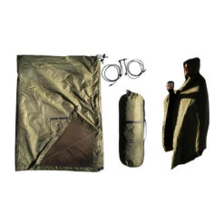 Bushmen Thermo Blanket - Bâche/Bivouac/Poncho/Sous-couverture - Olive