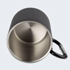Camping Tasse Isotherme Mousqueton, Assiette Plate Et Couverts Set | Acier Inox -Camping Boutique camping tasse isotherme mousqueton assiette plate et couverts set acier inox 4