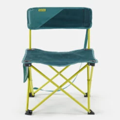 Quechua CHAISE BASSE PLIANTE DE CAMPING MH100 Jaune -Camping Boutique chaise basse pliante de camping mh100 jaune 4
