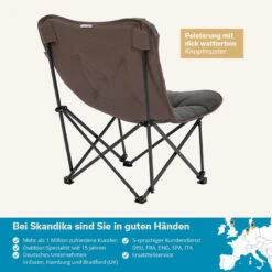 Chaise De Camping Pliante - Mala - Sac De Transport - Rembourrée - Max. 135 Kg -Camping Boutique chaise de camping pliante mala sac de transport rembourree max 135 kg 5