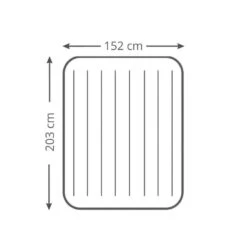 Intex Classic Downy - Lit Gonflable - 203x152x25cm - Compris Les Accessoires -Camping Boutique classic downy lit gonflable 203x152x25cm compris les accessoires 3