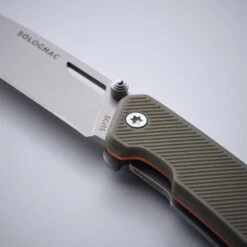 Couteau Chasse Pliant 7,5cm GRIP V2 KAKI Axis 75 -Camping Boutique couteau chasse pliant 75cm grip v2 kaki axis 75 3