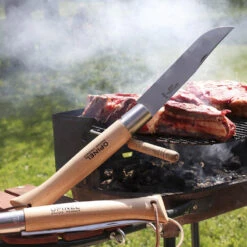 Couteau Géant Opinel N°13 Inox Et Sa Boîte -Camping Boutique couteau geant opinel n13 inox et sa boite 3