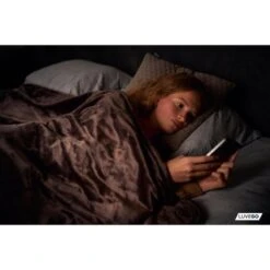 Couverture Électrique Luvego Avec Polaire/Sherpa - Brun Foncé -Camping Boutique couverture electrique luvego avec polairesherpa brun fonce 6