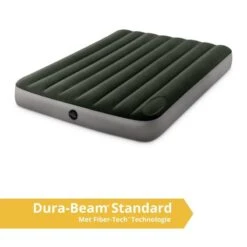 Intex Downy Full Airbed - Lit Gonflable - 191x137x25cm - Avec Accessoires -Camping Boutique downy full airbed lit gonflable 191x137x25cm avec accessoires 1