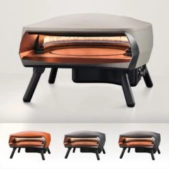 Four à Pizza WITT ETNA Modèle Rotante - Gris FR -Camping Boutique four a pizza witt etna modele rotante gris fr 1