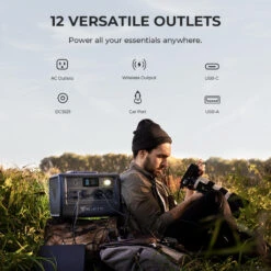 Générateur Solaire BLUETTI EB70 716Wh -Camping Boutique generateur solaire bluetti eb70 716wh 2