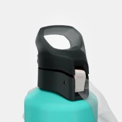 Quechua Gourde Alu 1L Avec Bouchon à Ouverture Rapide Pour La Randonnée - Vert -Camping Boutique gourde alu 1l avec bouchon a ouverture rapide pour la randonnee vert 4