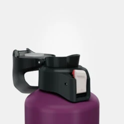 Quechua Gourde Alu 1L Avec Bouchon à Ouverture Rapide Pour La Randonnée - Violet -Camping Boutique gourde alu 1l avec bouchon a ouverture rapide pour la randonnee violet 6