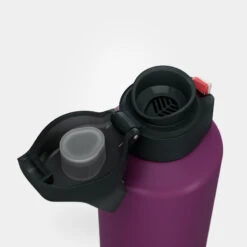 Quechua Gourde Alu 1L Avec Bouchon à Ouverture Rapide Pour La Randonnée - Violet -Camping Boutique gourde alu 1l avec bouchon a ouverture rapide pour la randonnee violet 7