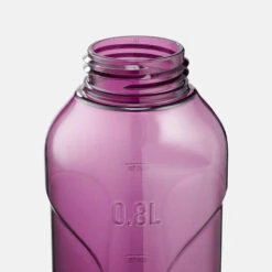 Quechua Gourde Ecozen® 0,8L Avec Bouchon Ouverture Rapide Pour La Randonnée - Violet -Camping Boutique gourde ecozen 08l avec bouchon ouverture rapide pour la randonnee violet 3