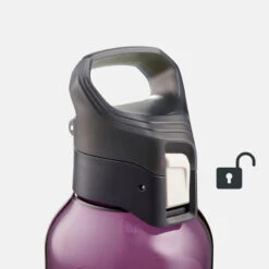 Quechua Gourde Ecozen® 0,8L Avec Bouchon Ouverture Rapide Pour La Randonnée - Violet -Camping Boutique gourde ecozen 08l avec bouchon ouverture rapide pour la randonnee violet 6