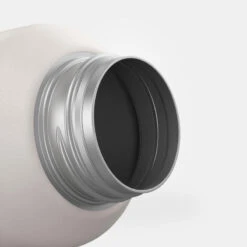 Quechua Gourde Inox 0,6L Avec Bouchon à Vis Pour La Randonnée - Blanc -Camping Boutique gourde inox 06l avec bouchon a vis pour la randonnee blanc 6