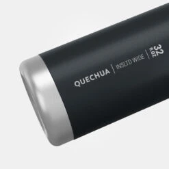 Quechua Gourde MH100 Isotherme (inox Double Paroi à Vide D'air) 0,95L Large Ouverture -Camping Boutique gourde mh100 isotherme inox double paroi a vide dair 095l large ouverture 2