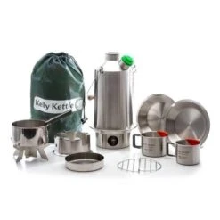 Kelly Kettle Kit 'Base Camp' Ultime - Acier Inoxydable NOUVEAU -Camping Boutique kelly kettle kit base camp ultime acier inoxydable nouveau 3