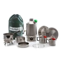 Kelly Kettle Kit Ultime 'Scout' - Acier Inoxydable NOUVEAU -Camping Boutique kelly kettle kit ultime scout acier inoxydable nouveau 3