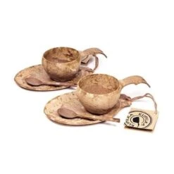 Kupilka Boîte-cadeau-Tasse, Cuillère Et Assiette-Original (Marron) -Camping Boutique kupilka boite cadeau tasse cuillere et assiette original marron 3