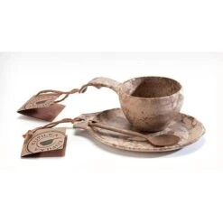 Kupilka Boîte-cadeau-Tasse, Cuillère Et Assiette-Original (Marron) -Camping Boutique kupilka boite cadeau tasse cuillere et assiette original marron 5