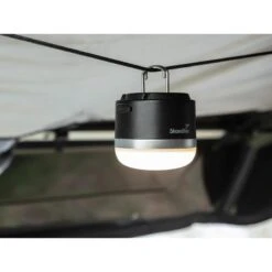 Lampe De Camping LED - Tarfala - Rechargeable USB - Autonomie 110h - Noir -Camping Boutique lampe de camping led tarfala rechargeable usb autonomie 110h noir 2