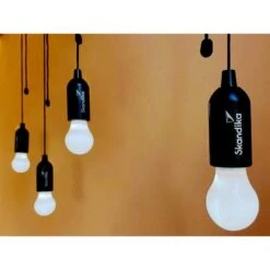 Lampe De Camping Skandika Narvik | Set De 4 Lampes LED, Pull Light, à Piles -Camping Boutique lampe de camping skandika narvik set de 4 lampes led pull light a piles 2