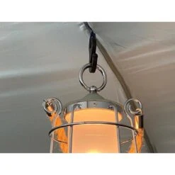 Lampe Lanterne De Camping LED Kiruna - Rechargeable - USB - Bambou - Style Rétro -Camping Boutique lampe lanterne de camping led kiruna rechargeable usb bambou style retro 3