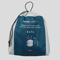 Lot De 2 Housses De Rangement De Trekking - Demi-lune Imperméables - 2x7L -Camping Boutique lot de 2 housses de rangement de trekking demi lune impermeables 2x7l 2
