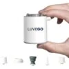 Luvego MINI PUMP - Pompe à Air - Lanterne 400 ML - 3-en-1 -Camping Boutique luvego mini pump pompe a air lanterne 400 ml 3 en 1