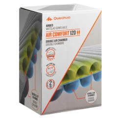Quechua MATELAS DE CAMPING GONFLABLE AIR CONFORT | 2 PERSONNES - LARGEUR 120 CM -Camping Boutique matelas de camping gonflable air confort 2 personnes largeur 120 cm 2