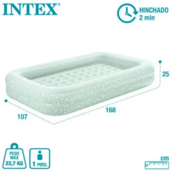 Matelas Gonflable - Intex Kidz - Matelas Gonflable Pour Enfants - 1 Personne -Camping Boutique matelas gonflable intex kidz matelas gonflable pour enfants 1 personne 2