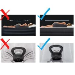 Matelas Gonflable - Intex Prestige Downy -2 Personnes - 152x203x25 Cm (BxLxH) -Camping Boutique matelas gonflable intex prestige downy 2 personnes 152x203x25 cm bxlxh 2