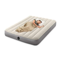 Matelas Gonflable - Intex Single-High -2 Personnes -Camping Boutique matelas gonflable intex single high 2 personnes 3