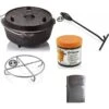 Petromax Dutch Oven FT6-6QT (avec Pieds) Ensemble - Poêle + Conditionneur + -Camping Boutique petromax dutch oven ft6 6qt avec pieds ensemble poele conditionneur