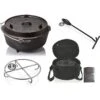 Petromax Dutch Oven FT6-6QT (avec Pieds) Ensemble - Poêle + Sac De Rangement + -Camping Boutique petromax dutch oven ft6 6qt avec pieds ensemble poele sac de rangement